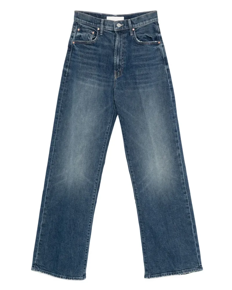 Mother Jeans aus Baumwolle - Blau Blau