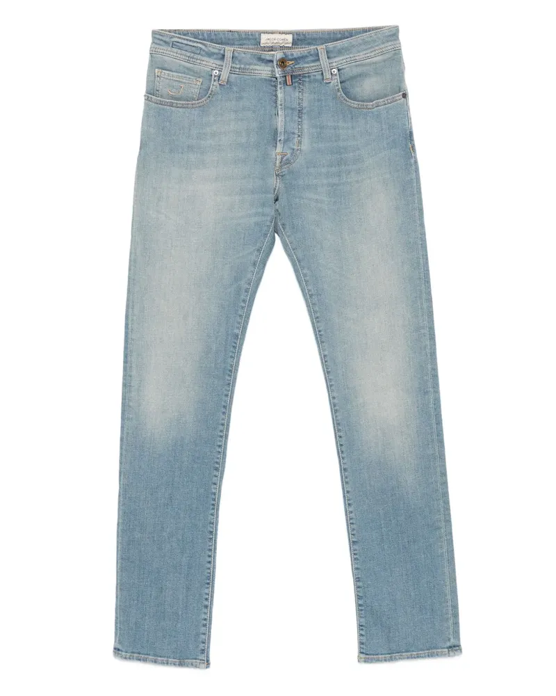 Jacob Cohën Klassische Slim-Fit-Jeans - Blau Blau