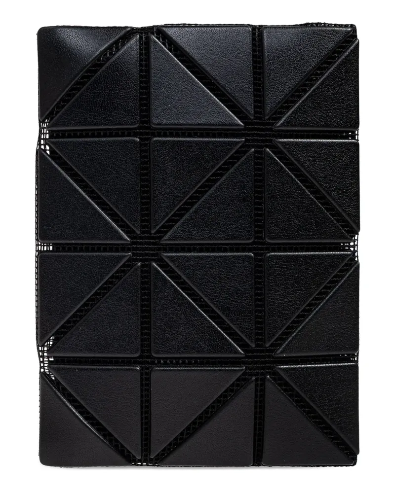 Issey Miyake geometric wallet - Schwarz Schwarz