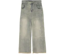 Jeans mit geradem Bein - Blau
