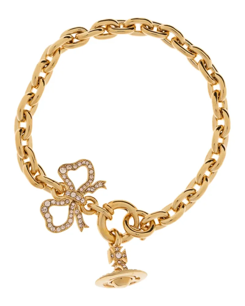Vivienne Westwood Rigoberta Armband mit Orb-Anhänger - Gold Gold