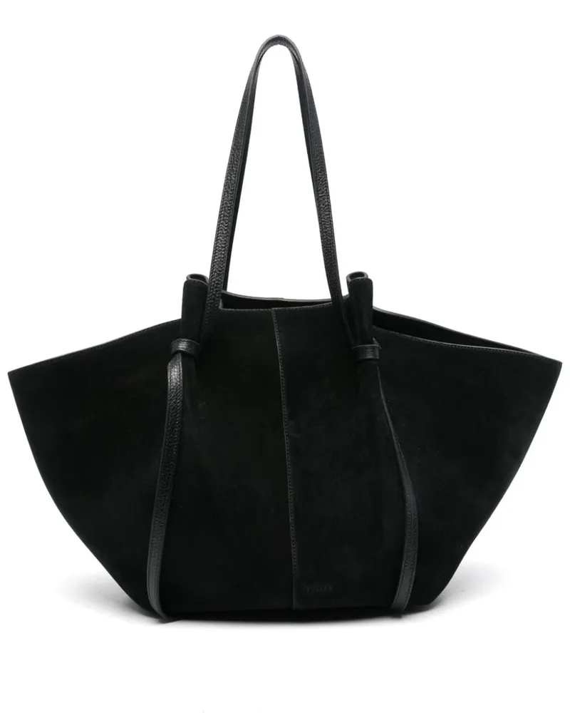 YUZEFI Große Mochi Handtasche - Schwarz Schwarz