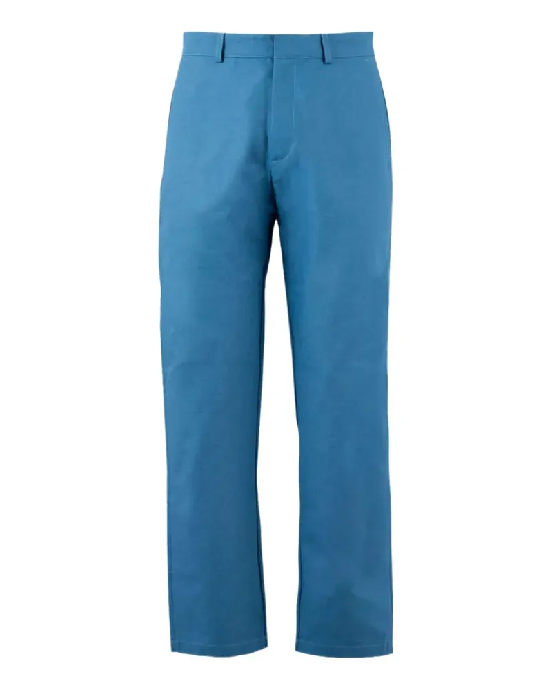 Fortela Maine canvas cotton trousers - Blau Blau