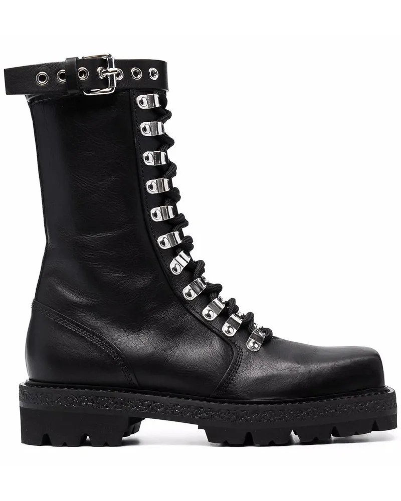 Philosophy Di Lorenzo Serafini Stiefel mit Logo Schwarz