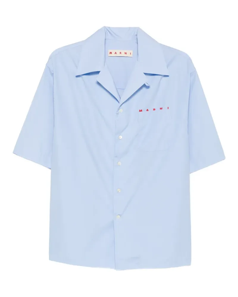 Marni Hemd mit Reverskragen - Blau Blau