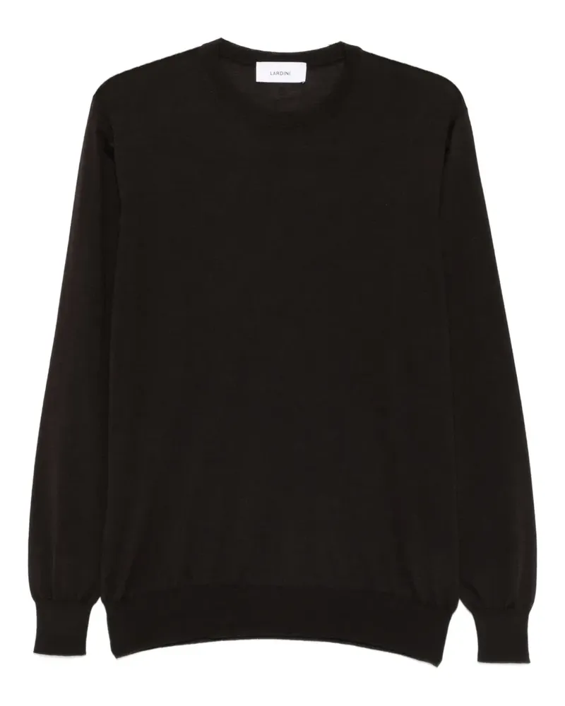 LARDINI Pullover mit Rundhalsausschnitt - Braun Braun
