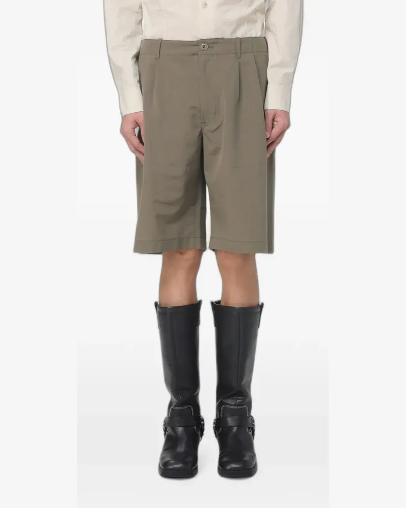 Our Legacy Ponte knee-length shorts - Grün Grün