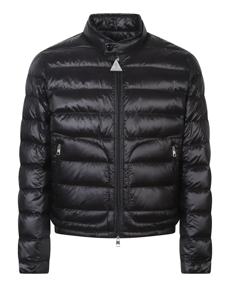 Moncler Gesteppte Acorus Jacke - Schwarz Schwarz