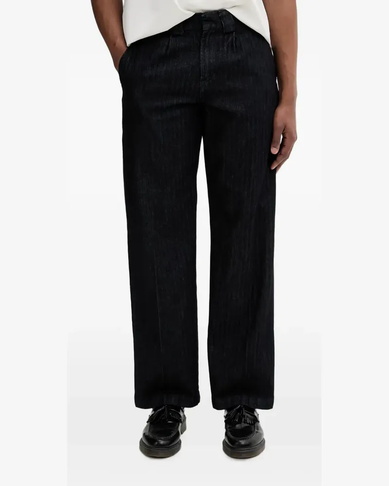 Dickies Selvedge herringbone-pattern jeans - Blau Blau