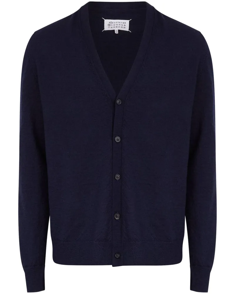 Maison Margiela Klassischer Cardigan - Blau Blau