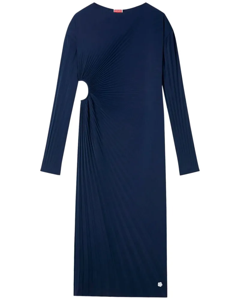 Kenzo Sun-ray Midikleid - Blau Blau