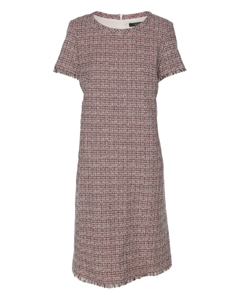 Max Mara Midikleid mit kurzen Ärmeln - Rosa Rosa