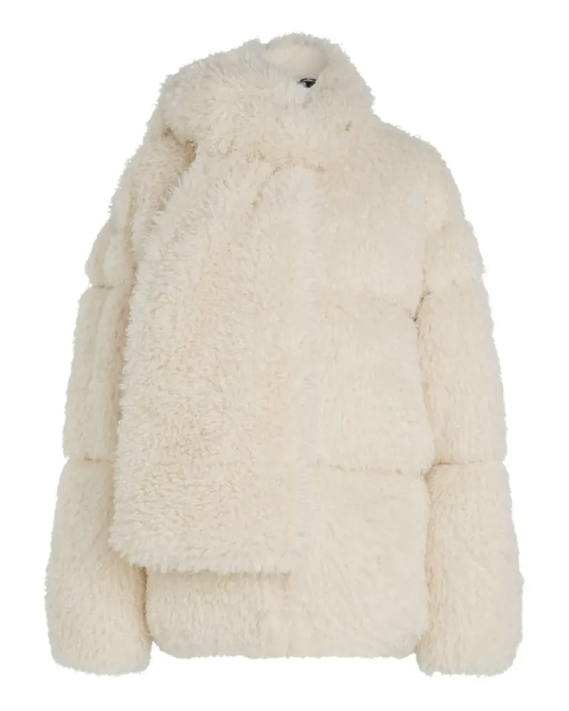 Karl Lagerfeld Karl Studio Mantel aus Faux Fur - Nude Nude