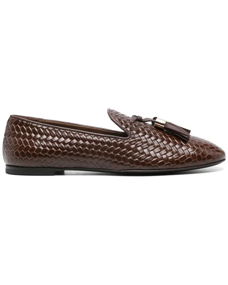 Giuseppe Zanotti Loafer aus GZ-Gewebe - Braun Braun