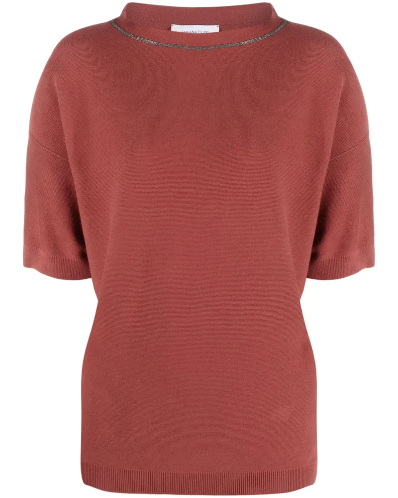 Fabiana Filippi Gestricktes Oberteil - Rot Rot