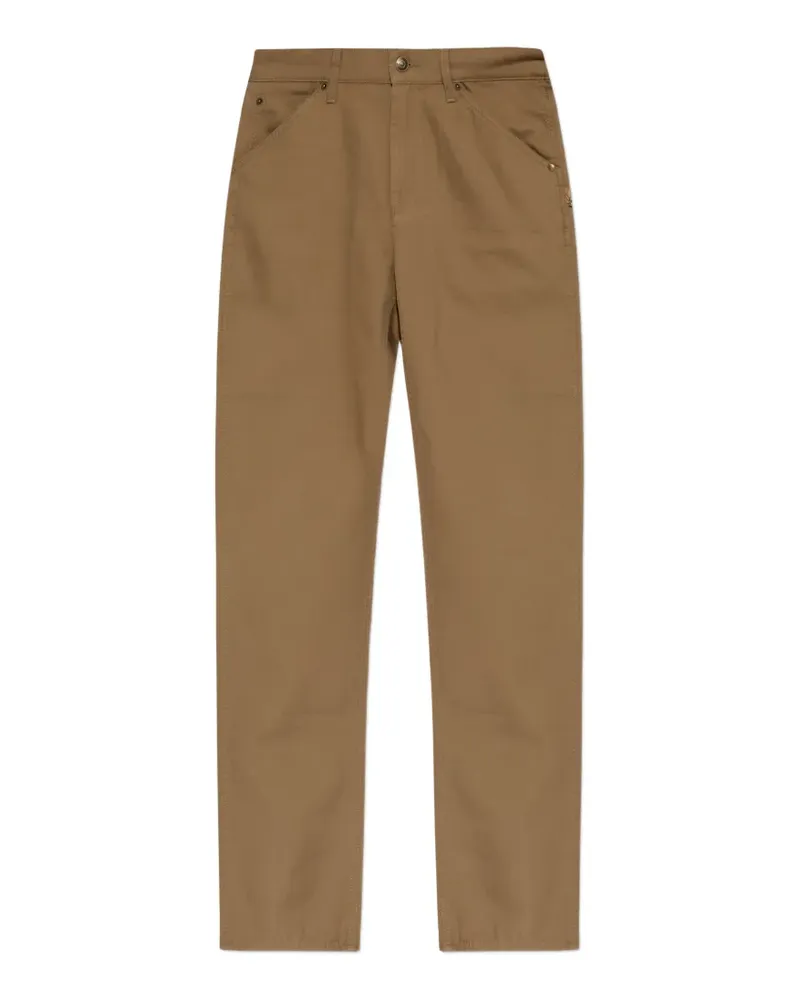 Burberry logo-patch jeans - Braun Braun