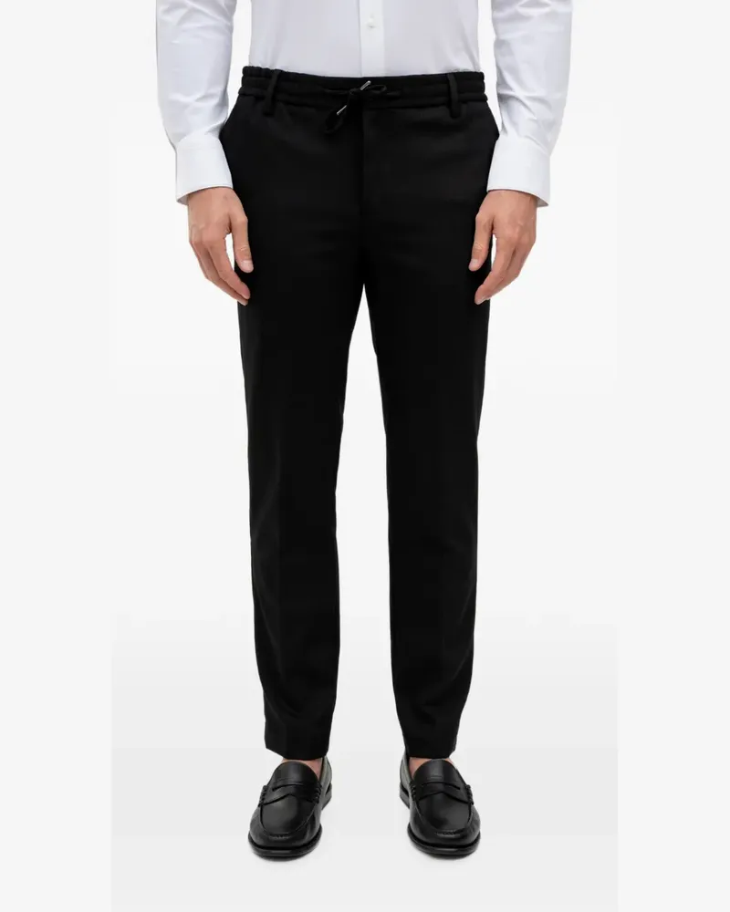 HUGO BOSS drawstring-waist trousers - Schwarz Schwarz