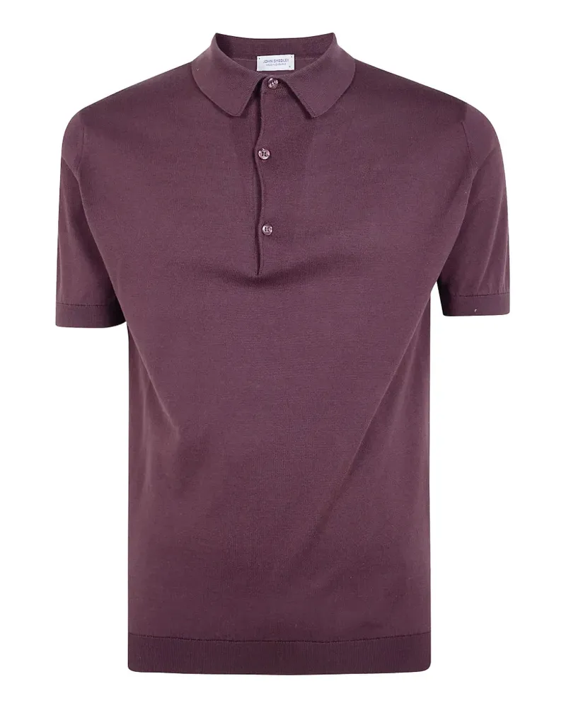John Smedley Adrian polo shirt - Violett Violett