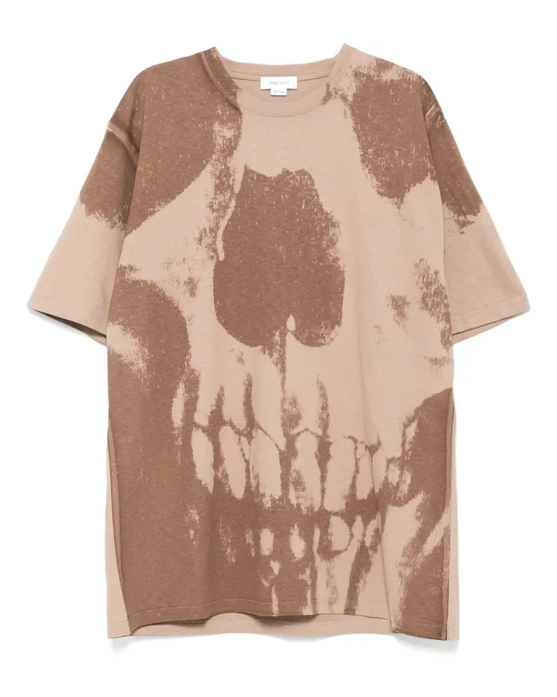 Alexander McQueen Exploded Skull T-Shirt - Braun Braun