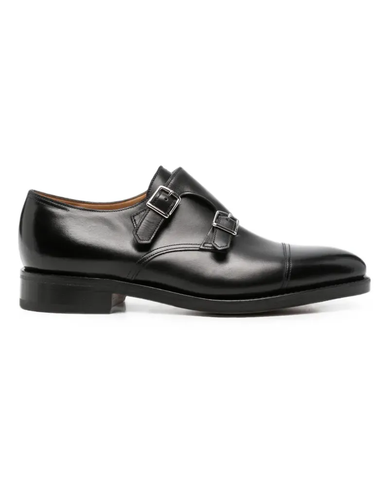 John Lobb William Monk-Schuhe - Schwarz Schwarz