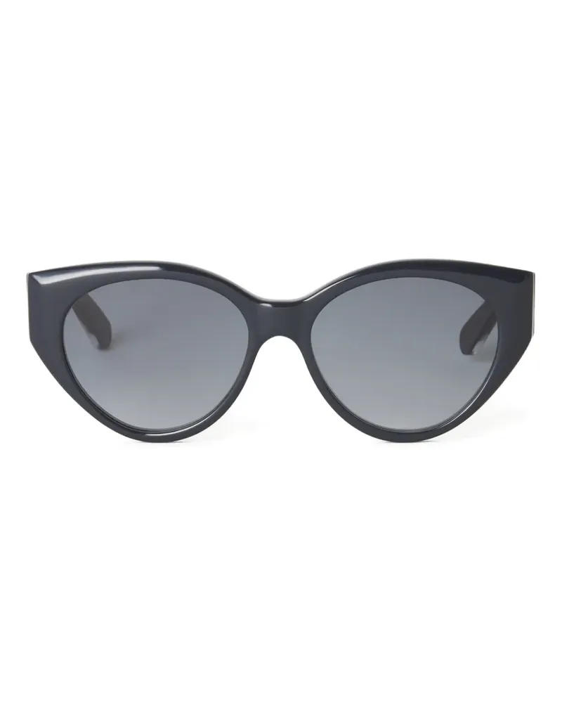 Stella McCartney Cat-Eye-Sonnenbrille mit Glitter - Blau Blau