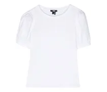 Matcha T-Shirt mit Puffärmeln