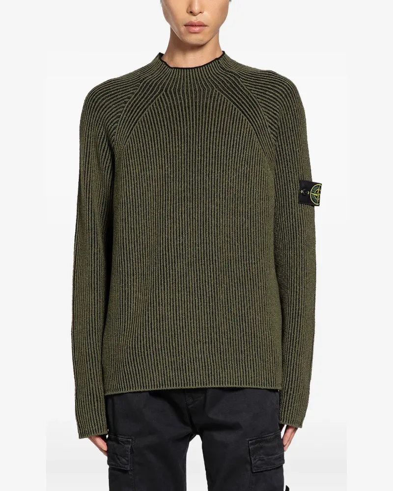 Stone Island vanisé sweater - Grün Grün
