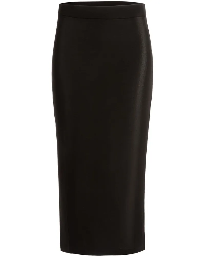 Bally Midirock aus Satin - Schwarz Schwarz