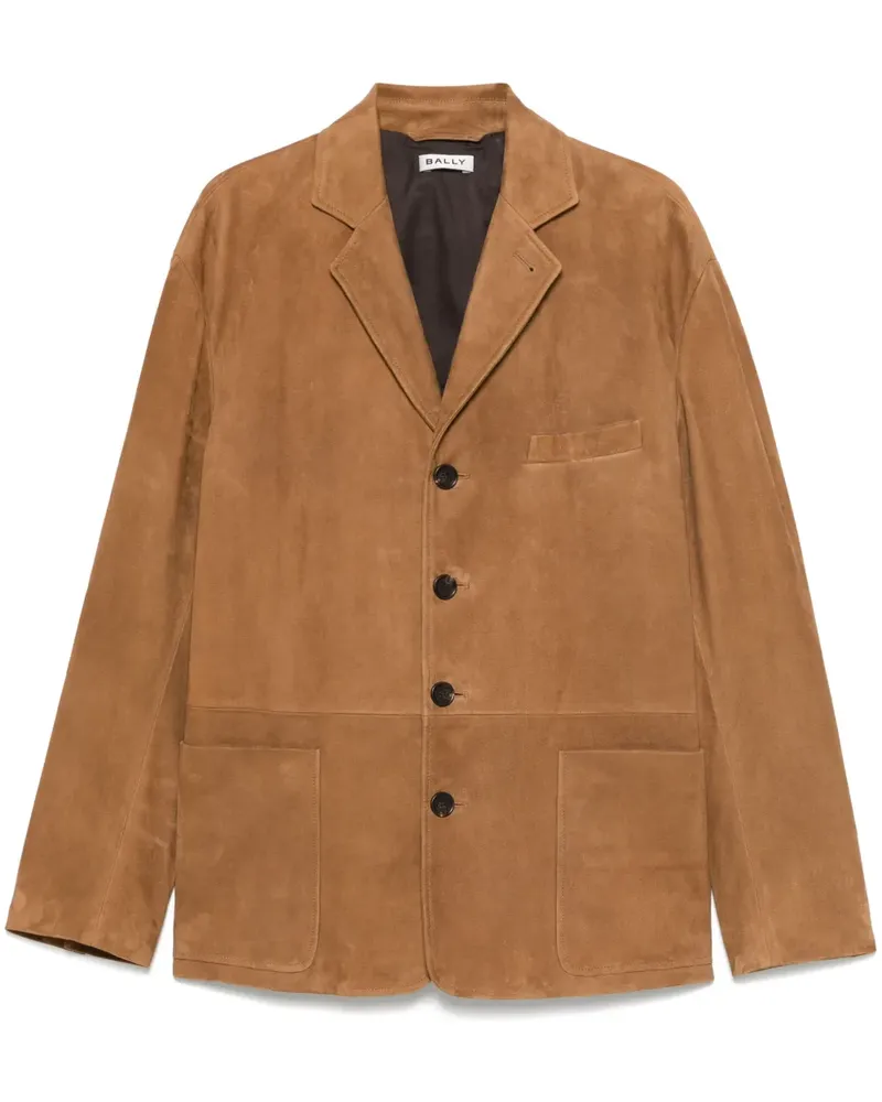 Bally Sakko aus Wildleder - Braun Braun