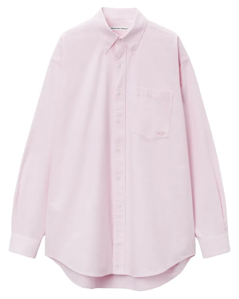 Alexander Wang Hemd im Oversized-Look - Rosa Rosa