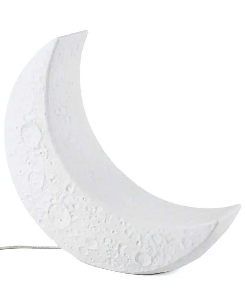Seletti Kleine Mondlampe - Weiß Weiß