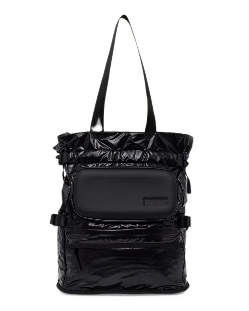 RAINS Sibu Shield Tote Bag - Schwarz Schwarz
