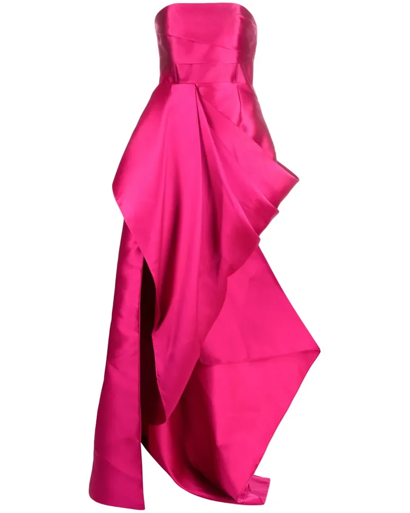 Solace London Drapiertes Abendkleid - Rosa Rosa