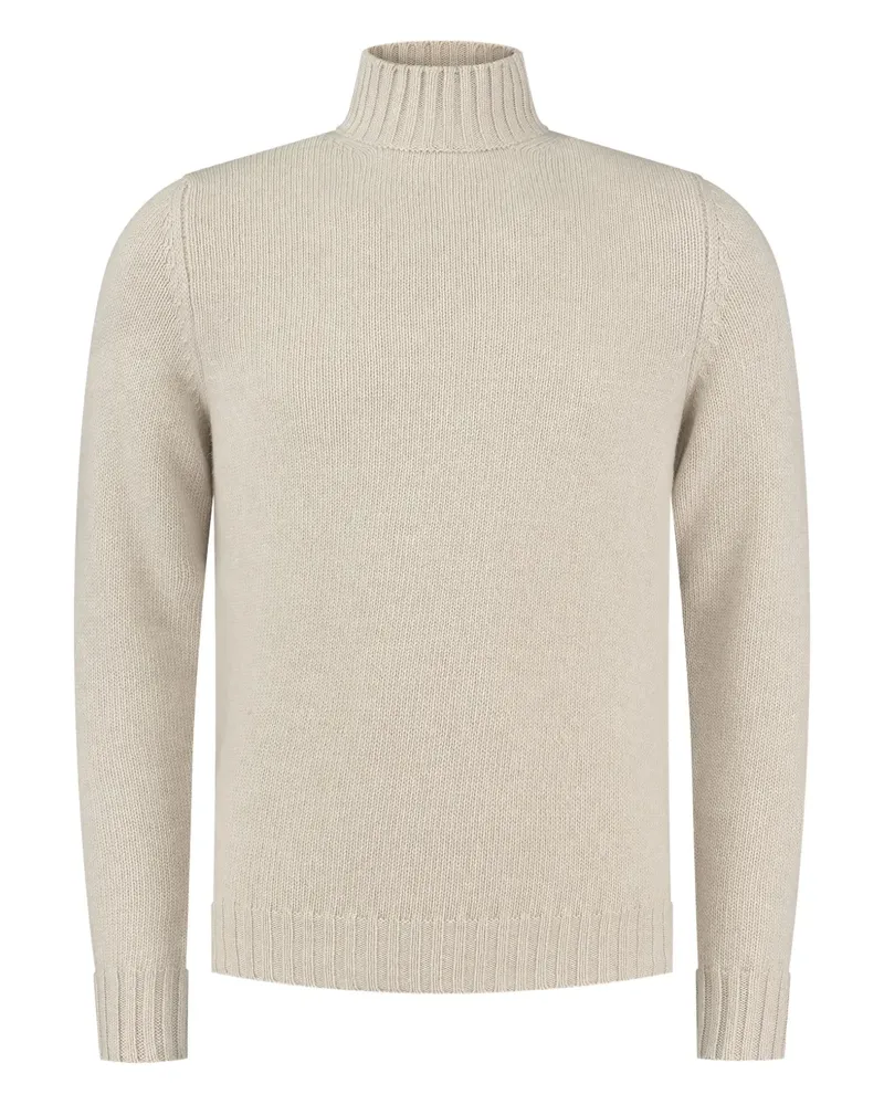 Fedeli Strickpullover mit Stehkragen - Nude Nude
