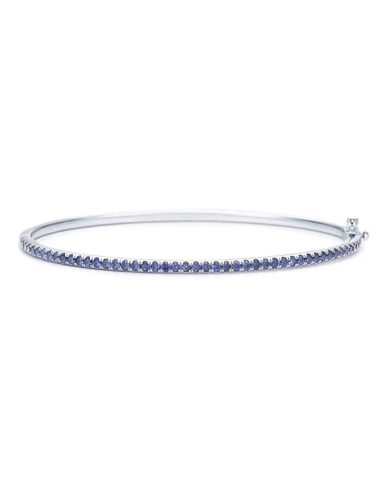 KWIAT 18kt Weißgoldring mit Saphiren - Silber Silber