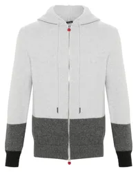 Kiton Cardigan aus Kaschmir Grau