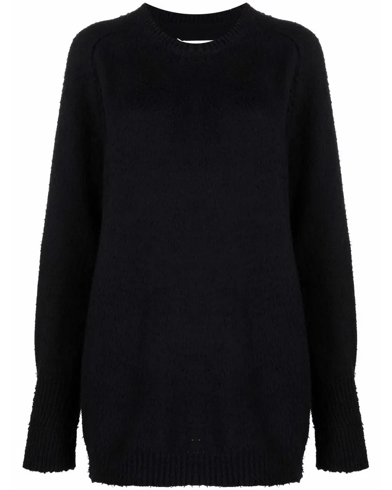 Maison Margiela Pullover mit rundem Ausschnitt - Schwarz Schwarz