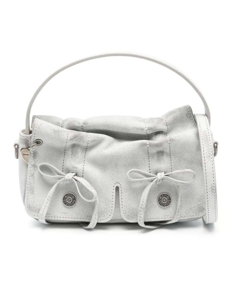 Acne Studios Micro Umhängetasche mit mehreren Taschen - Grau Grau