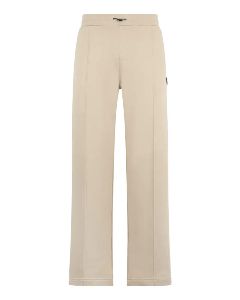 Billionaire Jogginghose mit Logo-Patch - Nude Nude
