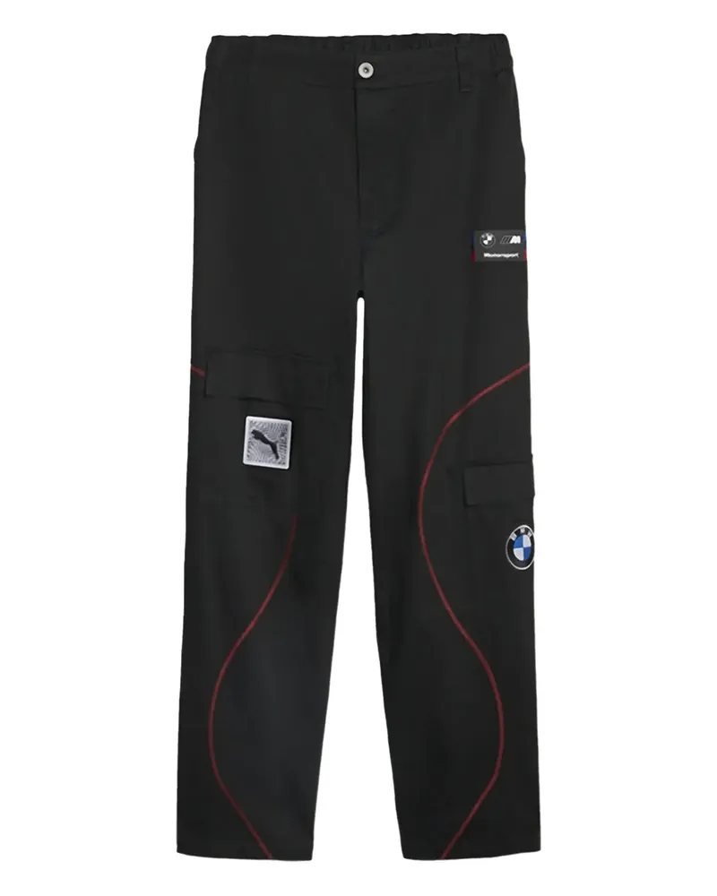 Puma x BMW Motorsports Garage Hose mit Logo-Patch - Schwarz Schwarz