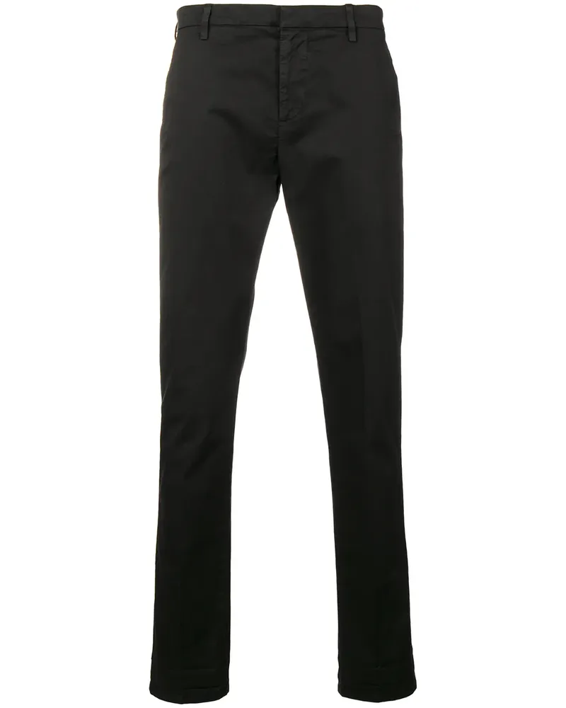 Dondup Schmale Chino - Schwarz Schwarz