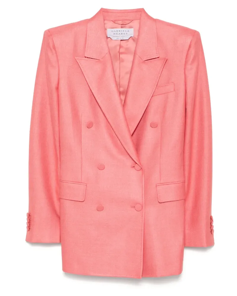 Gabriela Hearst Gavin Blazer - Rosa Rosa