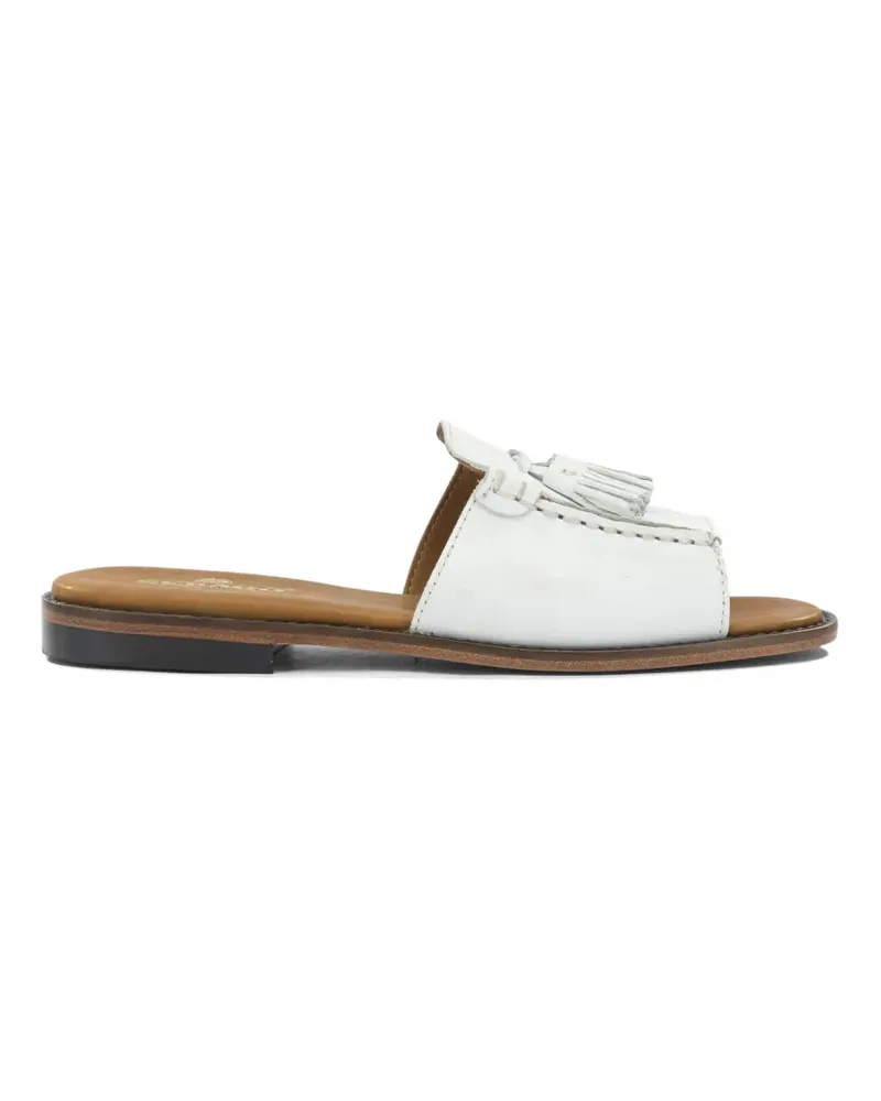 Sebago Will tassel-detail leather sandals - Weiß Weiß
