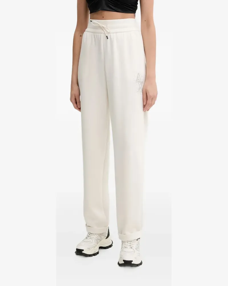 Armani Exchange Hose mit Kordelzug - Weiß Weiß