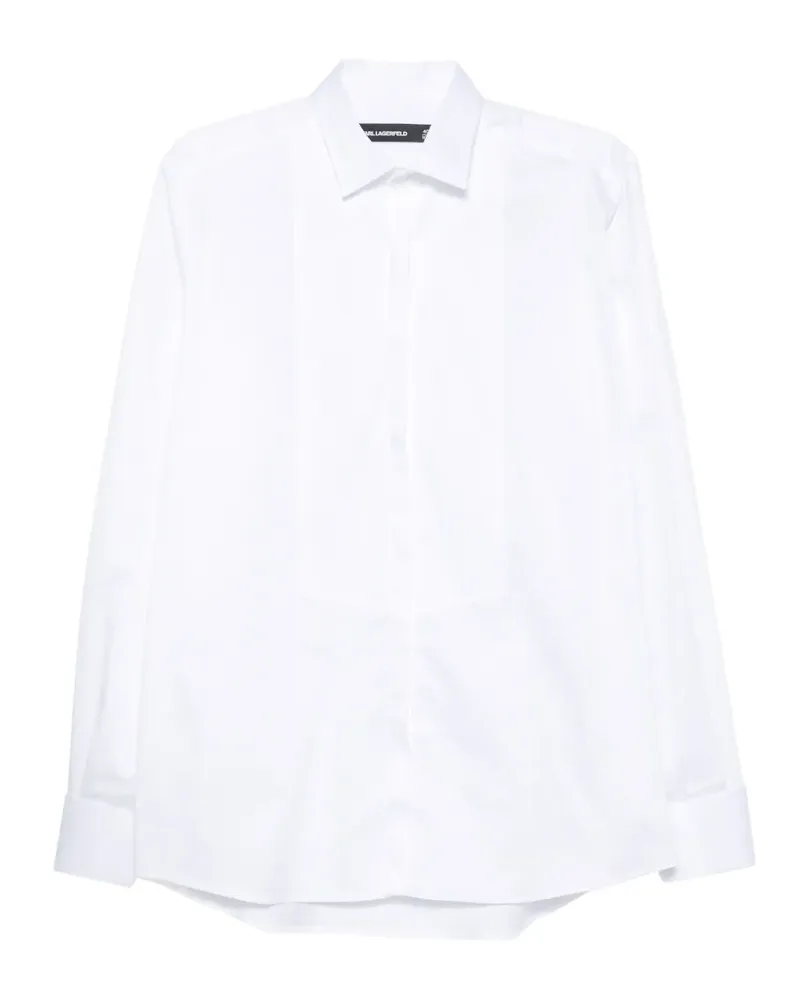 Karl Lagerfeld button-dastening shirt - Weiß Weiß