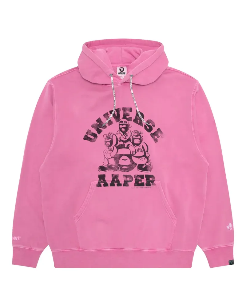 BAPE Klassischer Hoodie - Rosa Rosa
