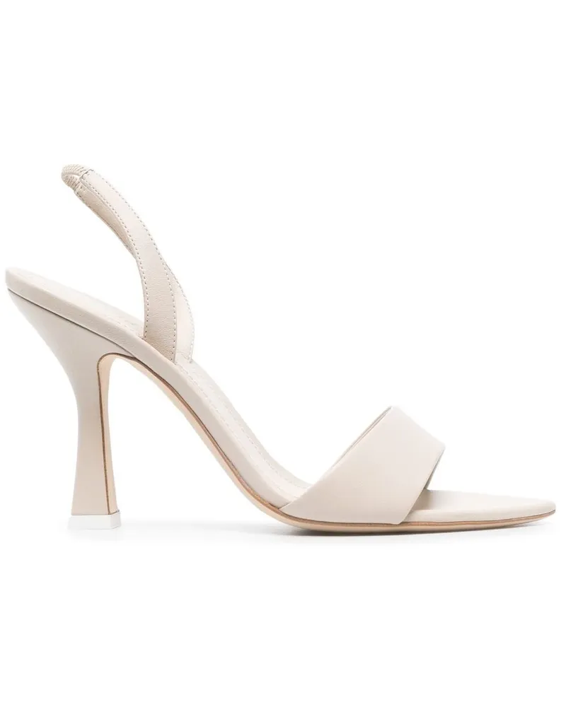 3JUIN Slingback-Sandalen Nude