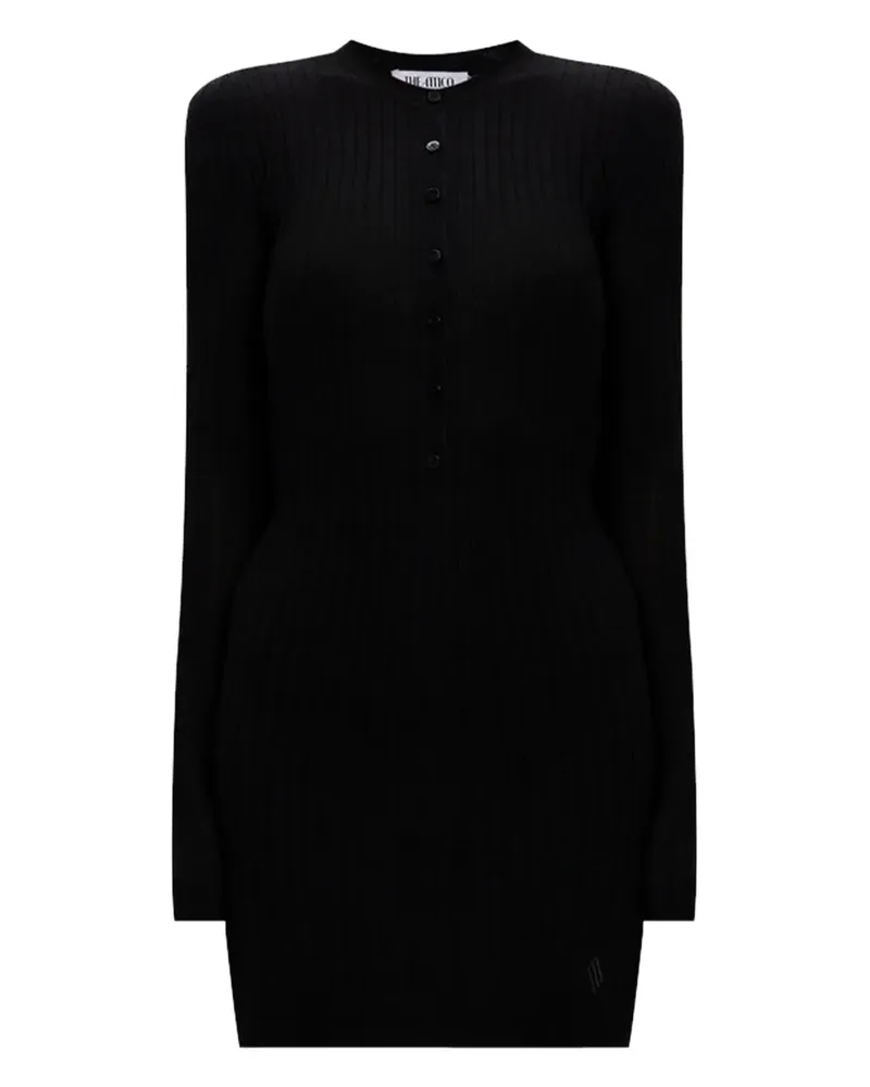 ATTICO Minikleid aus Kaschmir - Schwarz Schwarz