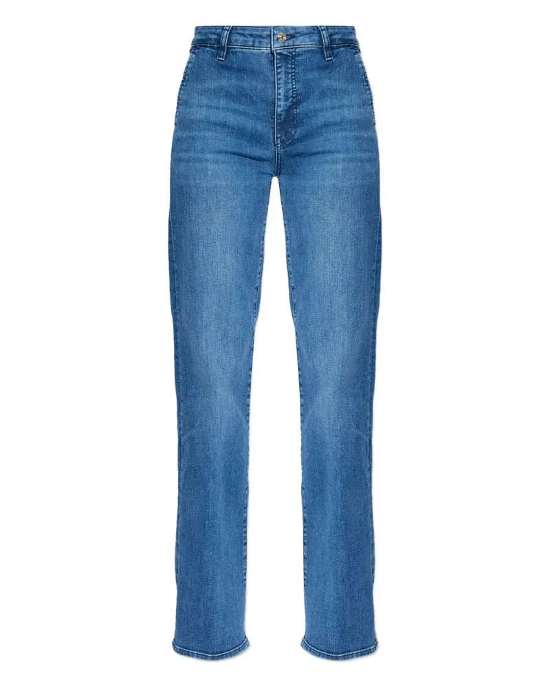Frame Denim Jeans mit Knopfverschluss - Blau Blau