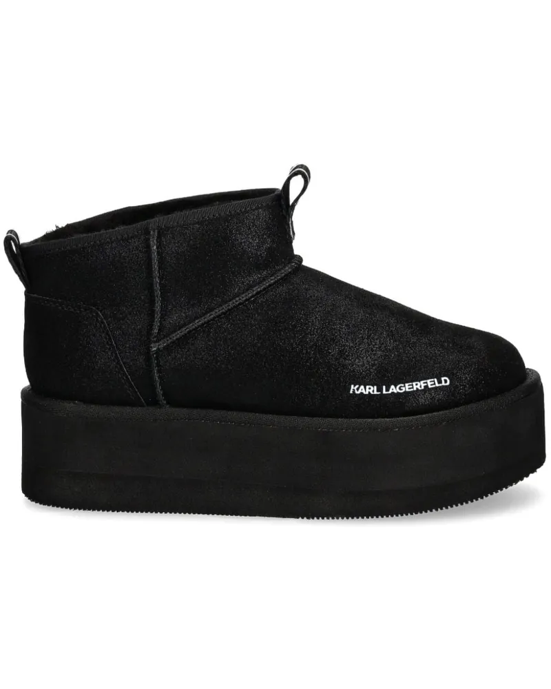 Karl Lagerfeld Thermo Stiefel 60mm - Schwarz Schwarz